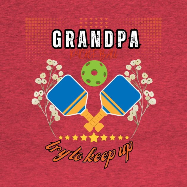 Pickle Ball Grandpa Sweatshirt, fear dark by Suldaan Style